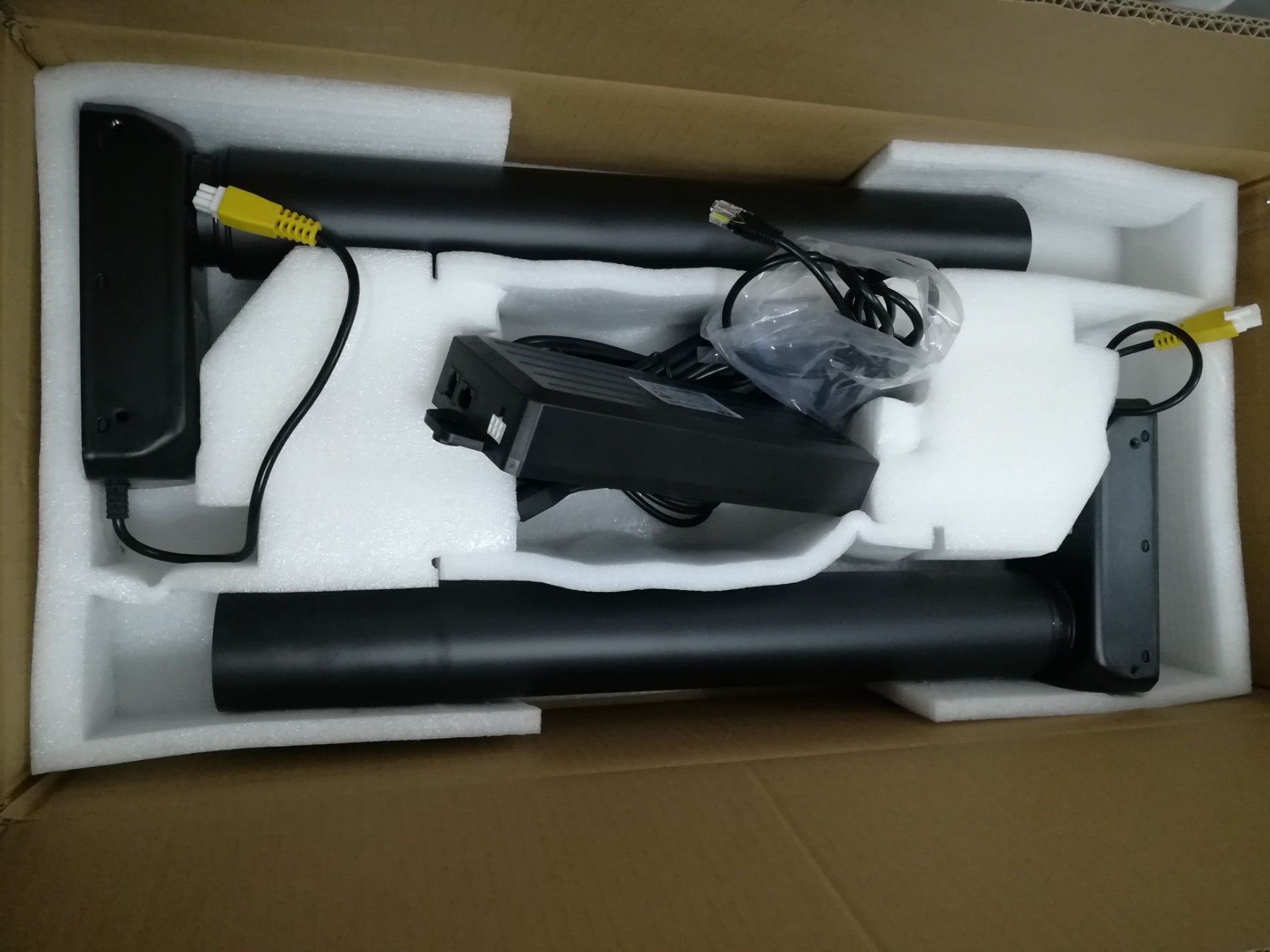 3 stage table leg lift column